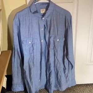 Old Navy Double Pocket Long Sleeve Dress Shirt